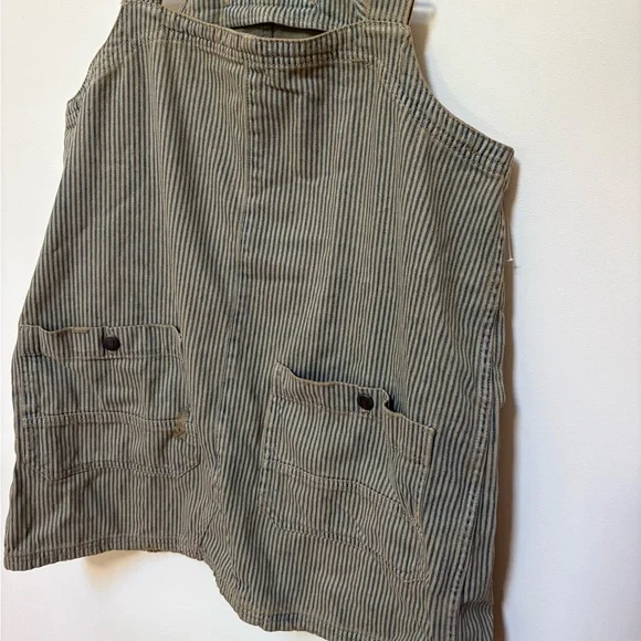 NWOT Free People We The Free Overall Smock Mini Railroad Top Size Medium - Picture 9 of 14